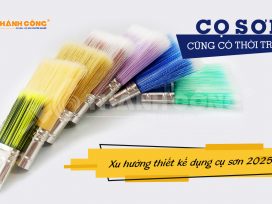 Xu hướng cọ sơn năm 2025