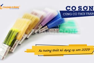 Xu hướng cọ sơn năm 2025